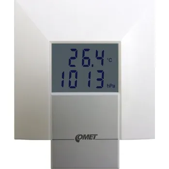 Interiérový snímač teploty, vlhkosti a tlaku Comet T7318 s výstupem RS232