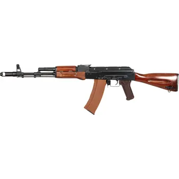 Airsoft E&L E&L AK-74N Essential MOSFET - Černá / dřevo