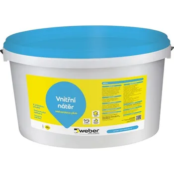 barva na zeď Weberdeco plus 15 kg (ks) - množstevní sleva při odběru nad 15 000 Kč