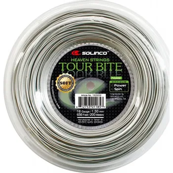Struna na výplet tenisové rakety Tenisový výplet Solinco Tour Bite Soft (200 m) 1,25 mm