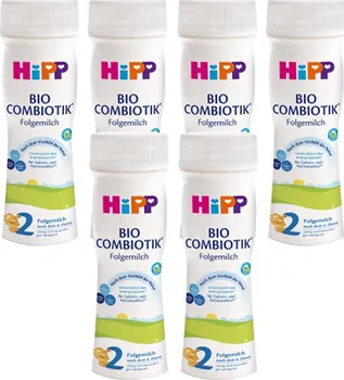kojenecká výživa HiPP Bio Combiotik 2 tekuté 6 x 200 ml