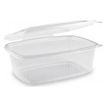 Miska oválná průhledná s víčkem 1000 ml (PP) 73810