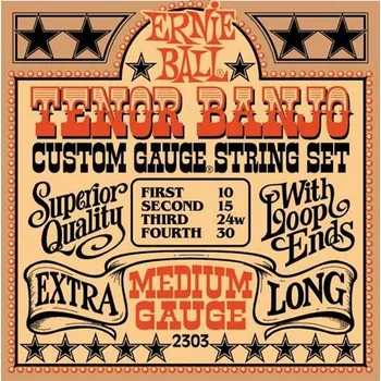 Struna pro kytaru a smyčcový nástroj ERNIE BALL 2303 - Struny pro tenorové banjo