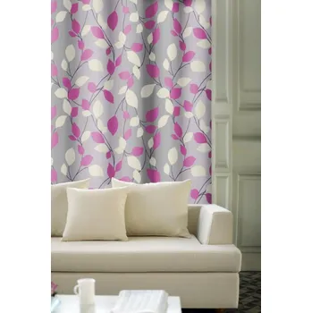 Dekorační látka s lístky bez obšití 150