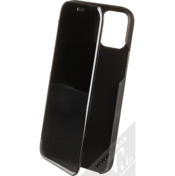 Pouzdro na mobilní telefon 1Mcz Clear View flipové pouzdro pro Apple iPhone 12, iPhone 12 Pro černá (black)