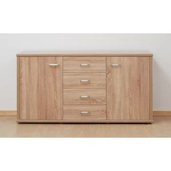 Komoda BMB Kombi komoda - imitace dřeva Dekor: Buk, Provedení: Standard - kolečkový výsuv
