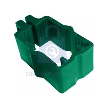 Plotový sloupek Objímka PVC na sloupky 60x40 mm pro panely PILOFOR černá, balení 1 ks