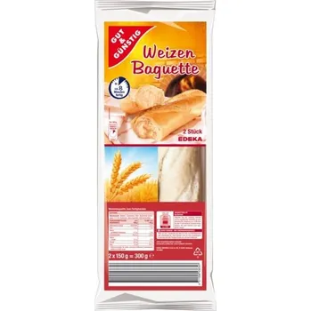 Pečivo GG BAGETY K DOPEČENÍ 2KS 300G