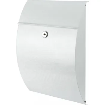 Poštovní schránka Burg Wächter 38700 CAPRI 813 W poštovní schránka ocelový plech bílá na klíč