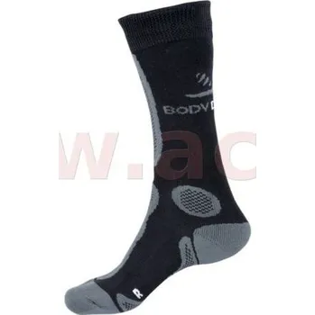 Pánské termo ponožky Ponožky termo Inline, BODY DRY (černo/šedá)