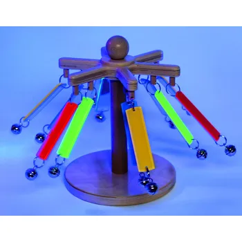 Kolotoč nad postýlku UV sklíčkový kolotoč - senzorika