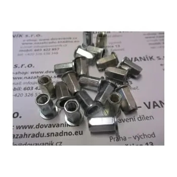 Nýt nýt maticový šestihranný M6 malá hlava tělo 8,8mm, trhací maticový nýt