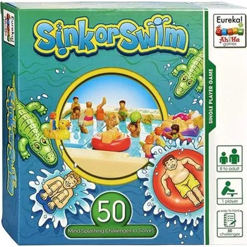 Hlavolam Eureka Sink or Swim (50 úkolů)