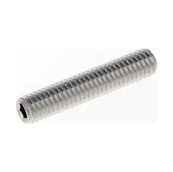 Vrut ŠROUBY STAVĚCÍ S VNITŘNÍM ŠESTIHRANEM A PLOCHÝM KONCEMISO 913 /A2 8x10mm