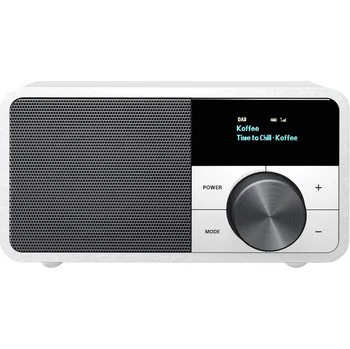 Radiopřijímač Sangean Genuine Mini DDR-7 A500419 stolní rádio, DAB plus , FM, AUX, Bluetooth, stříbrná