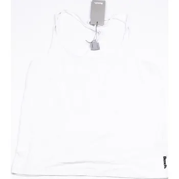 Dámské oblečení BENCH tílko - Jersey Strap Bright White (WH11185) velikost: M
