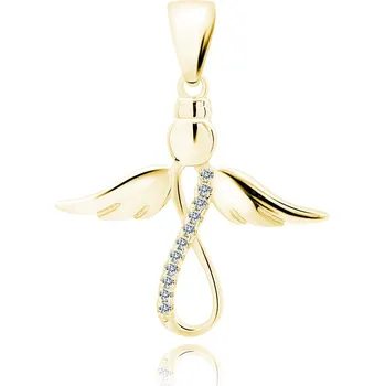 Přívěsek Olivie Stříbrný přívěsek ZLATÝ ANDĚL 5165 Ag 925; ≤1,8 g.