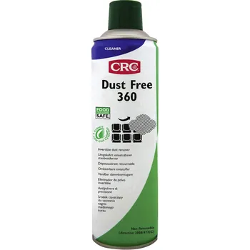 Odmašťovací přípravek na motor CRC 33114-AA DUST FREE 360 Sprej se stlačeným plynem nehořlavý 250 ml