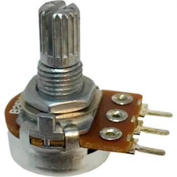 Potenciometr Alpha RV16AF20KB10KM, RV16AF-20-15K-B10K otočný potenciometr, Mono, 200 mW, 10 kΩ, 1 ks