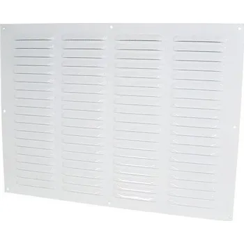 Stavební výplň Dalap Mřížka GMP 400x400 N bílá