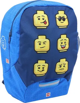 Dětský batoh LEGO Batoh do školky 10 l Faces Blue