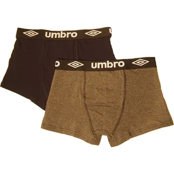 Pánské boxerky Umbro UM1700 -šedé tmavé L