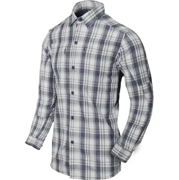 Pánská košile Košile HELIKON TRIP Shirt - Indigo Plaid M