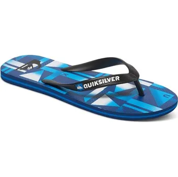 Pánské žabky QUIKSILVER boty - Molochkremixyt Blue/Blue/Black (XBBK) velikost: 37