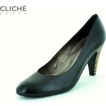 Dámské lodičky Lodičky Viva, tmavě hnědá 42