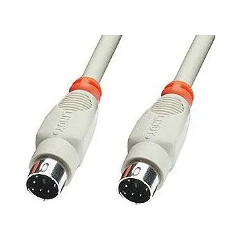 LINDY PS/2 klávesnice / myš kabel [1x PS/2 zástrčka - 1x PS/2 zástrčka] 10.00 m šedá