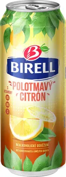 Pivo Birell Polotmavý citrón 0,5 l 