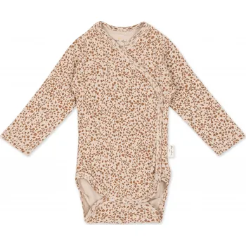 Body Konges Slojd Konges Sløjd Body s dlouhým rukávem Blossom Mist Birk Velikost: 9 měsíců Konges Sløjd Body