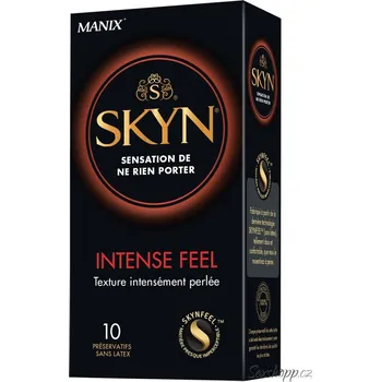 Kondom Tenké kondomy bez latexu SKYN Intense Feel - vroubkované, 10 ks