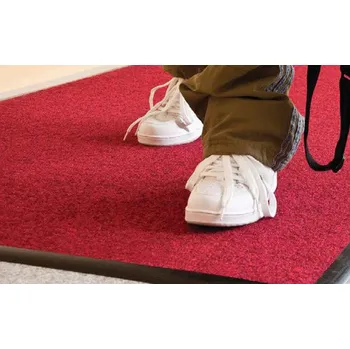 Rohožka Čistící rohož ELASTIK 120 x 300 cm - Černá