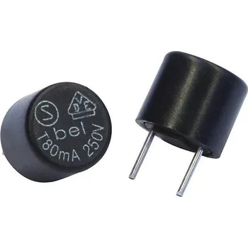 Belfuse MRT 3.15-BULK BEL Fuse Sicherung träge radial 3,15 A mini pojistka THT 3.15 A 250.0 V T pomalá 100 ks Bulk