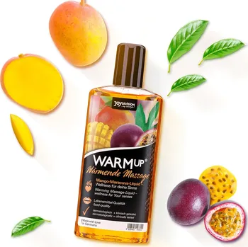 Erotický masážní přípravek Gel masážní JoyDivision WARMup Mango/Maracuja 150 ml - s kupónem KUP15 cena 254 Kč + extra diskrétní expedice
