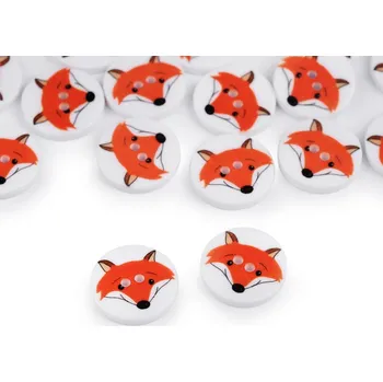 Knoflík Knoflík dětský liška (Knoflík dětský liška)