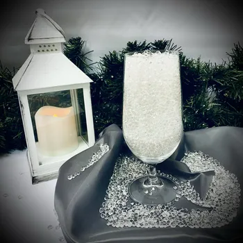 Vánoční ozdoba Irisa Dekorační plastový granulát Velikost: 300g, Balení: 1balení, Barva: čirá