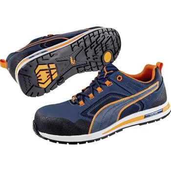 Pracovní obuv PUMA Crosstwist Low 643100-45 bezpečnostní obuv S3, velikost (EU) 45, modrá, oranžová, 1 ks