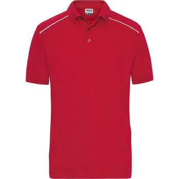 Pánské tričko Daiber Pánská pracovní polokošile Workwear Polo SOLID JN892 Barva: Červená, Velikost: 3XL