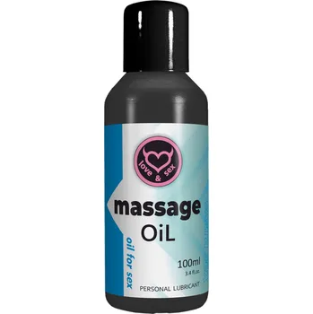 LOVE&SEX LUBRIKAČNÍ MASÁŽNÍ MASSAGE OIL 100ML