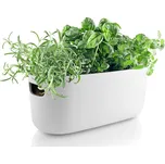 Samozavlažovací keramický květináč bílý Eva Solo