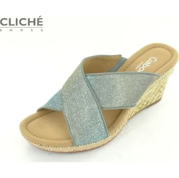 Dámské sandále Nadměrné pantofle na klínu Gabor,42.829.18 , vel 8 (42) 42