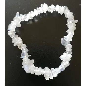 Náramek Měsíční kámen sekaný náramek – energetický šperk pro lásku a harmonii (AKCE)