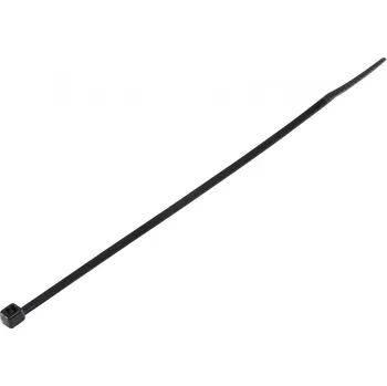 Stahovací páska TRU COMPONENTS TC-6645792, stahovací pásky, 2.50 mm, 142 mm, černá, odolná vůči povětrnostním vlivům, 100 ks