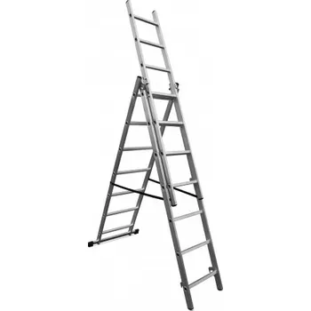 Žebřík Žebřík 3x7 příček DRABEST DW3-7B