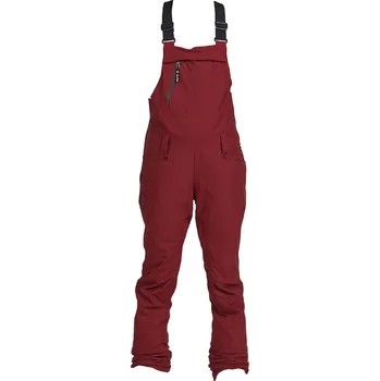 Snowboardové kalhoty NIKITA lacláče - Evergreen Stretch Bib Merlot (MER) velikost: XS