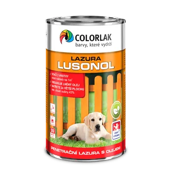 Lak na dřevo Colorlak Lusonol S 1023 0020 kaštan 2,5 l