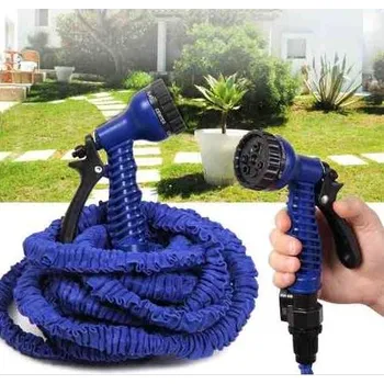 Zahradní hadice SMRŠŤOVACÍ ZAHRADNÍ HADICE 15 m (Zahradní hadice, která se pod tlakem vody sama rozvine. Hadice je včetně trysky pro zavlažování a rozprašování.)