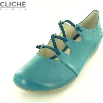 Dámské baleríny Modré baleríny Fiona 04, vel 42, 43, 44 44